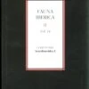 Fauna Ibérica, Volume 14: Coleoptera: Scarabaeoidea 1 2 Fauna Ibérica, Volume 14: Coleoptera: Scarabaeoidea 1 -Wildlife Professional Books 134491