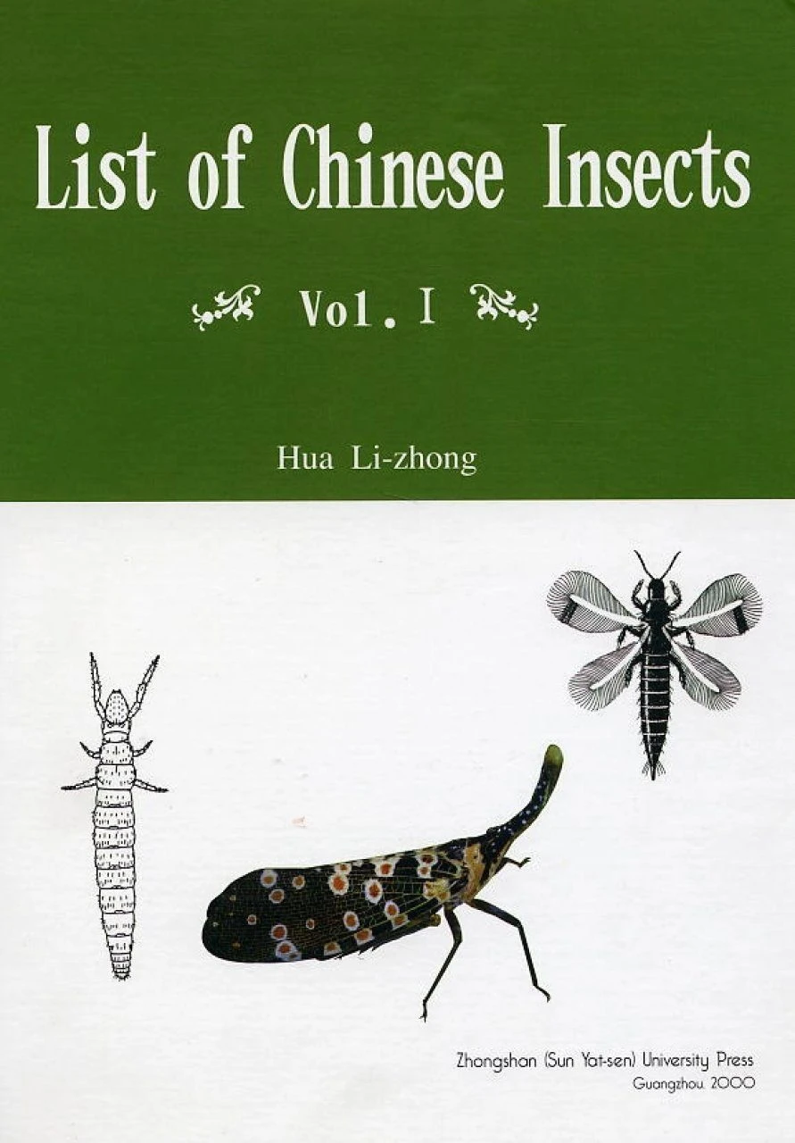 List Of Chinese Insects, Volume 1 3 List Of Chinese Insects, Volume 1