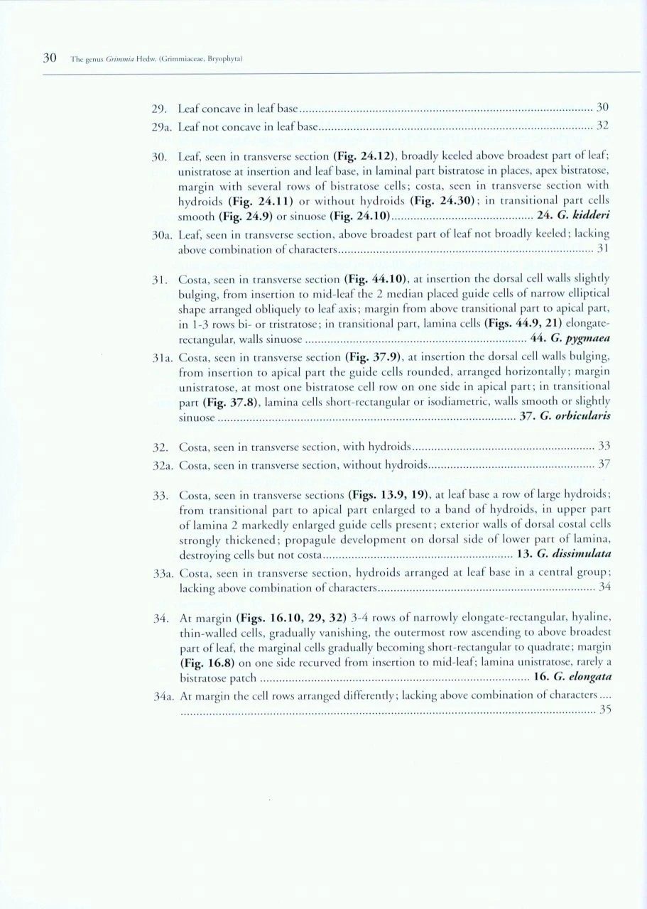 Boissiera, Volume 63: The Genus Grimmia Hedw. (Grimmiaceae, Bryophyta) 4 Boissiera, Volume 63: The Genus Grimmia Hedw. (Grimmiaceae, Bryophyta) - Image 2