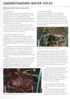 Water Vole Conservation Handbook 11 Water Vole Conservation Handbook -Wildlife Professional Books 196267 6