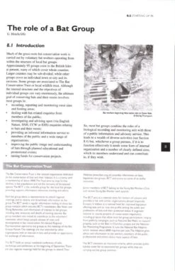 The Bat Workers' Manual 18 The Bat Workers' Manual -Wildlife Professional Books 198731 19