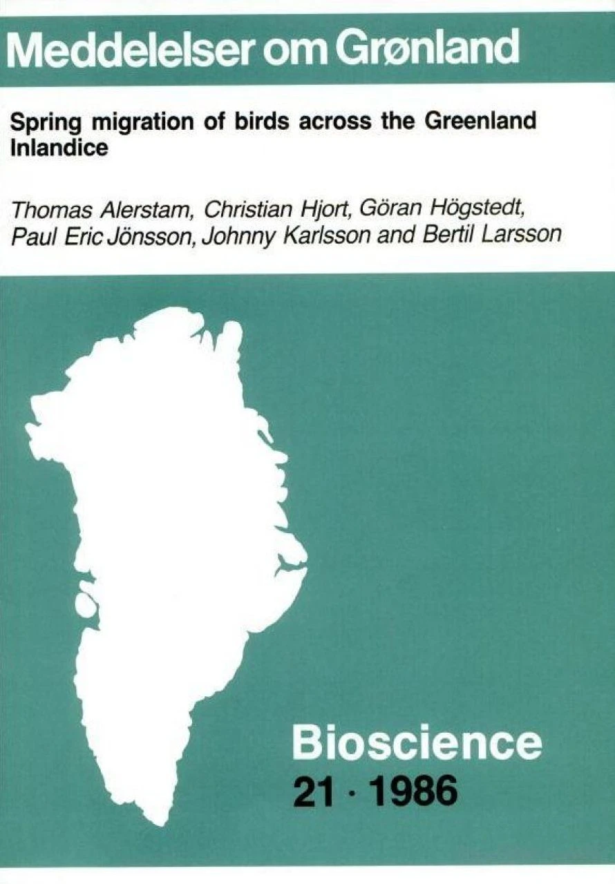 Spring Migration Of Birds Across The Greenland Inlandice 3 Spring Migration Of Birds Across The Greenland Inlandice