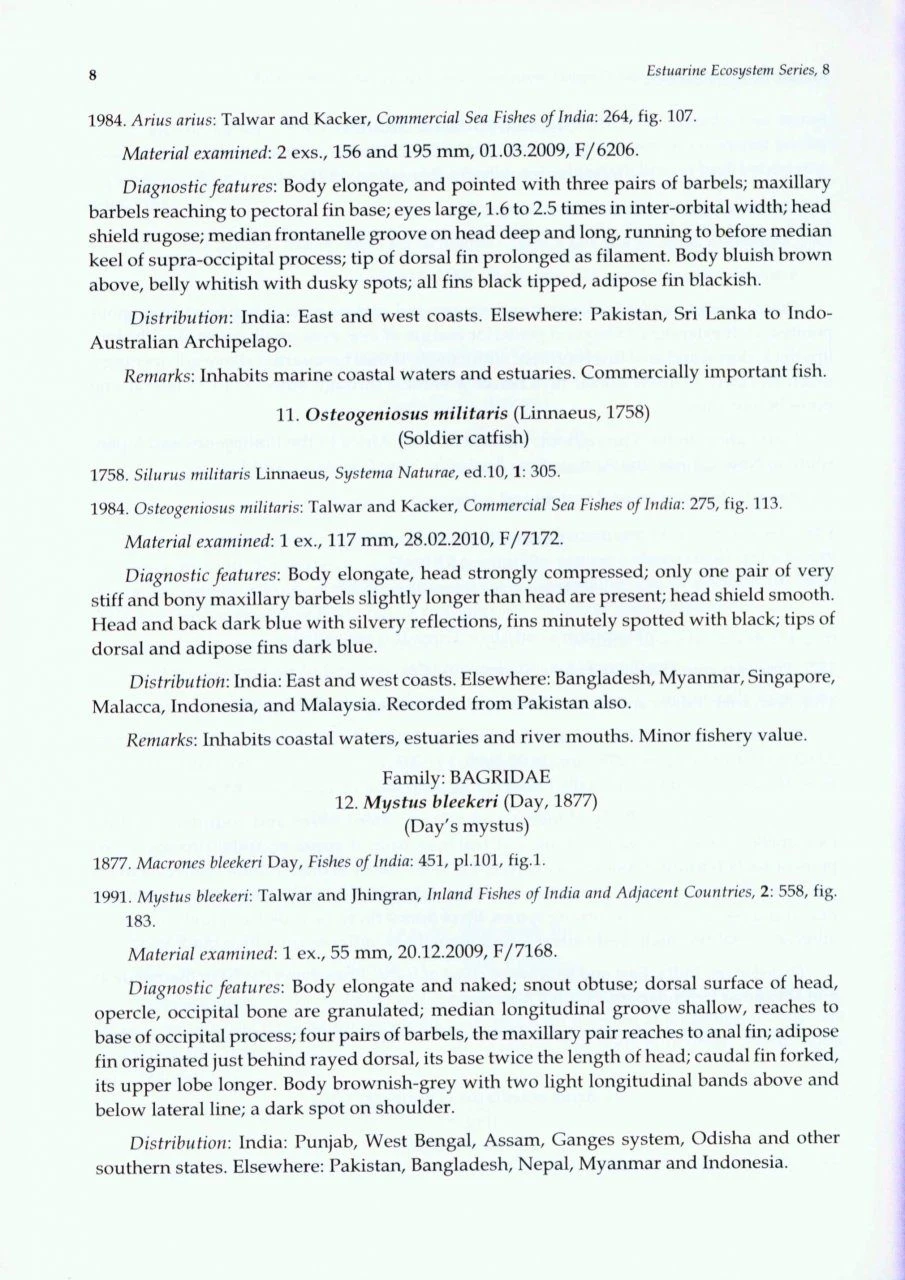 Ichthyofauna And Decapod Crustacean Fauna Of Nuanai Estuary, Odisha 4 Ichthyofauna And Decapod Crustacean Fauna Of Nuanai Estuary, Odisha - Image 2