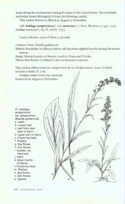 The Illustrated Flora Of Illinois, Flowering Plants: Asteraceae, Part 1 9 The Illustrated Flora Of Illinois, Flowering Plants: Asteraceae, Part 1 -Wildlife Professional Books 214619 2