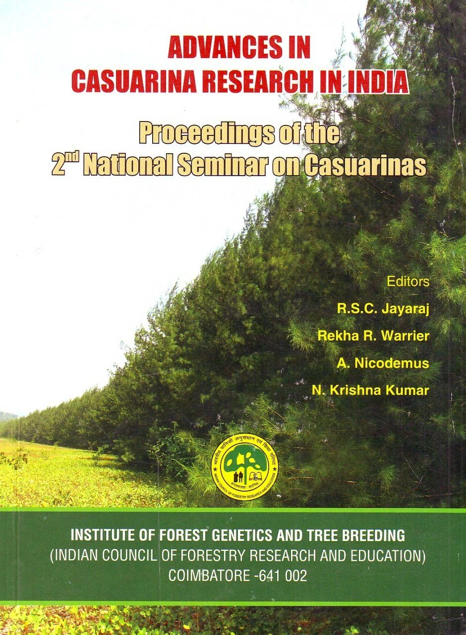 Advance In Casuarina Research In India 3 Advance In Casuarina Research In India