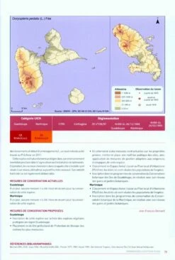 Livre Rouge Des Plantes Menacées Aux Antilles Françaises [Red Book Of Endangered Plants In The French West Indies] -Wildlife Professional Books 220088 2