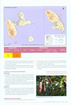 Livre Rouge Des Plantes Menacées Aux Antilles Françaises [Red Book Of Endangered Plants In The French West Indies] -Wildlife Professional Books 220088 6
