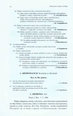 Foliicolous Lichens Of India 9 Foliicolous Lichens Of India -Wildlife Professional Books 223592 2