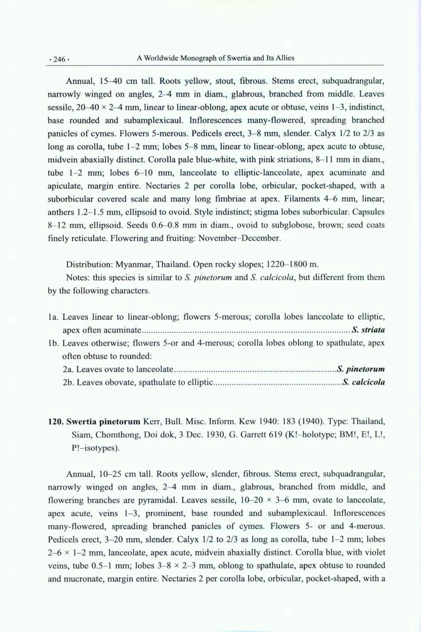 A Worldwide Monograph Of Swertia And Its Allies 6 A Worldwide Monograph Of Swertia And Its Allies - Image 4