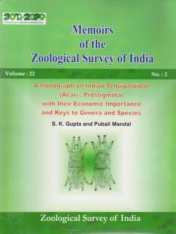 A Monograph On Indian Tenuipalpidae (Acari: Prostigmata) With Their Economic Importance And Keys To Genera And Species 3 A Monograph On Indian Tenuipalpidae (Acari: Prostigmata) With Their Economic Importance And Keys To Genera And Species