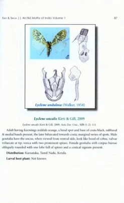 Arctiid Moths Of India, Volume 1 8 Arctiid Moths Of India, Volume 1 -Wildlife Professional Books 227108 2