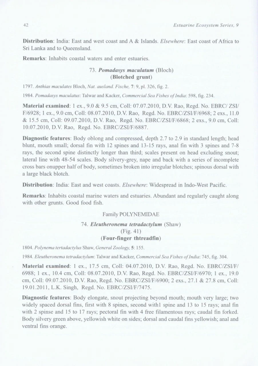 Fauna Of Budhabalanga Estuary, Balasore District, Odisha (w.s.r. To Fishes And Crustaceans) 4 Fauna Of Budhabalanga Estuary, Balasore District, Odisha (w.s.r. To Fishes And Crustaceans) - Image 2