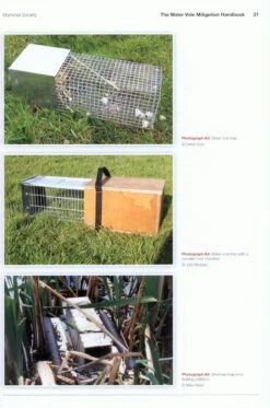 The Water Vole Mitigation Handbook 10 The Water Vole Mitigation Handbook -Wildlife Professional Books 228840 3