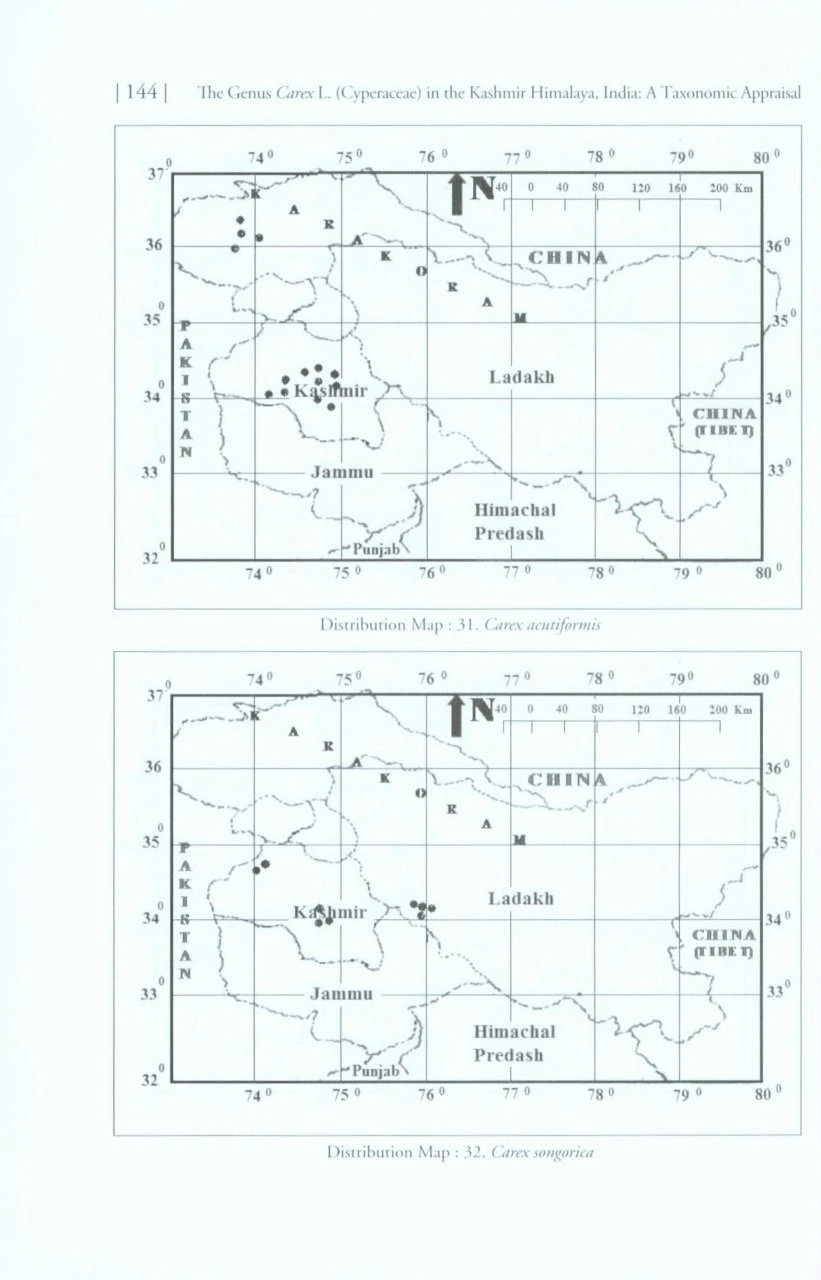 The Genus Carex L. (Cyperaceae) In The Kashmir Himalaya, India 7 The Genus Carex L. (Cyperaceae) In The Kashmir Himalaya, India - Image 5