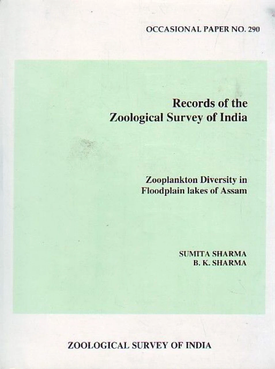 Zooplankton Diversity In Floodplain Lakes Of Assam 3 Zooplankton Diversity In Floodplain Lakes Of Assam