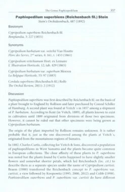 The Genus Paphiopedilum 12 The Genus Paphiopedilum -Wildlife Professional Books 233125 4