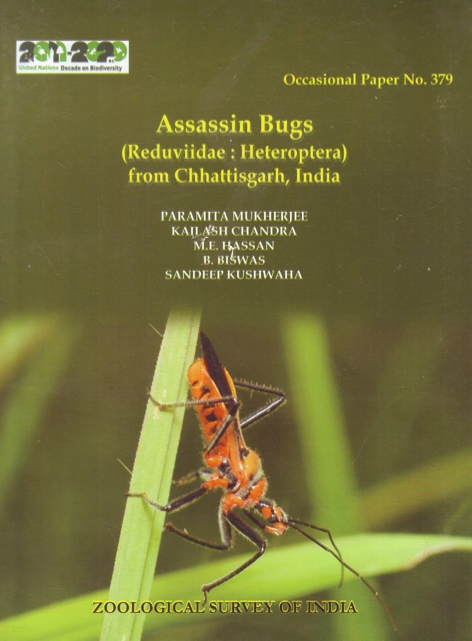 Assassin Bugs (Reduviidae: Heteroptera) From Chhattisgarh, India 3 Assassin Bugs (Reduviidae: Heteroptera) From Chhattisgarh, India