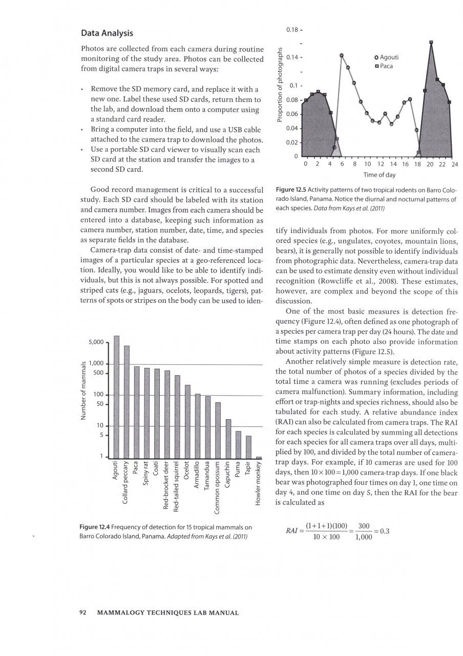 Mammalogy Techniques 5 Mammalogy Techniques - Image 3