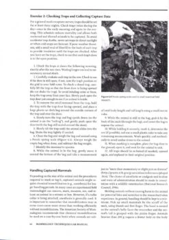 Mammalogy Techniques 19 Mammalogy Techniques -Wildlife Professional Books 241709 7