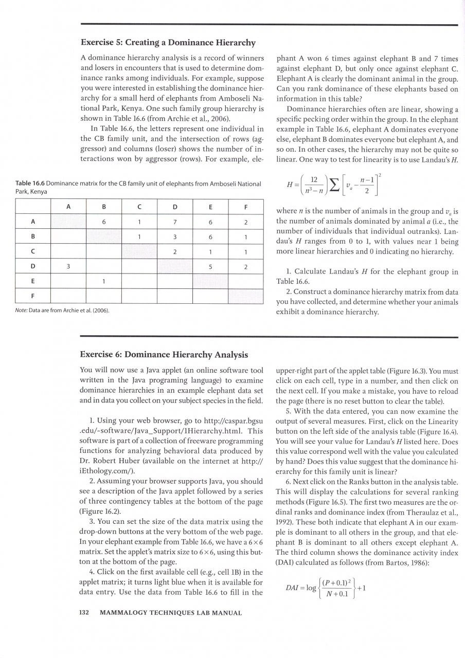 Mammalogy Techniques 12 Mammalogy Techniques - Image 10