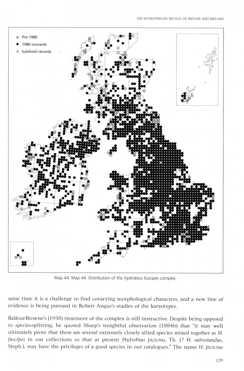 Atlas Of The Hydrophiloid Beetles Of Britain And Ireland 4 Atlas Of The Hydrophiloid Beetles Of Britain And Ireland - Image 2