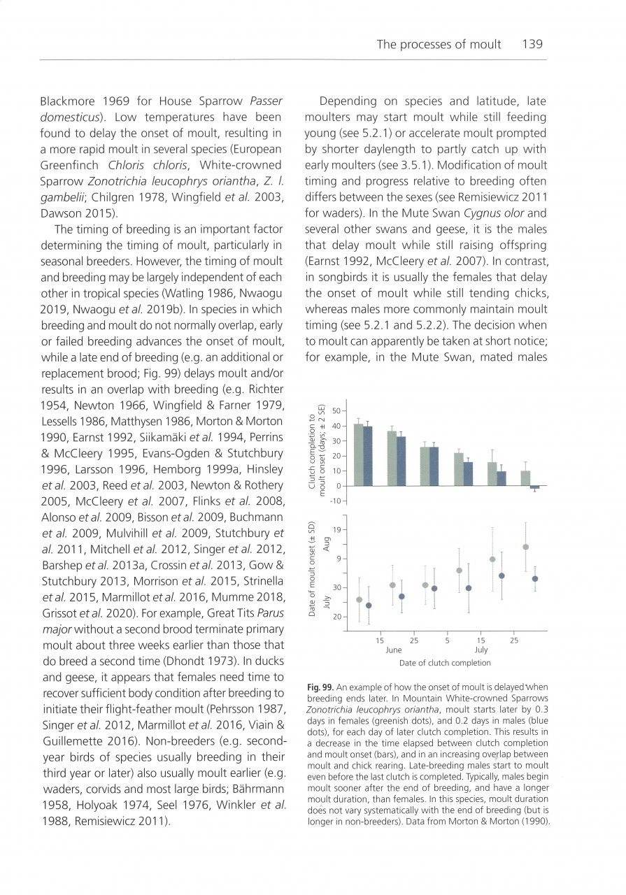 The Biology Of Moult In Birds 8 The Biology Of Moult In Birds - Image 6