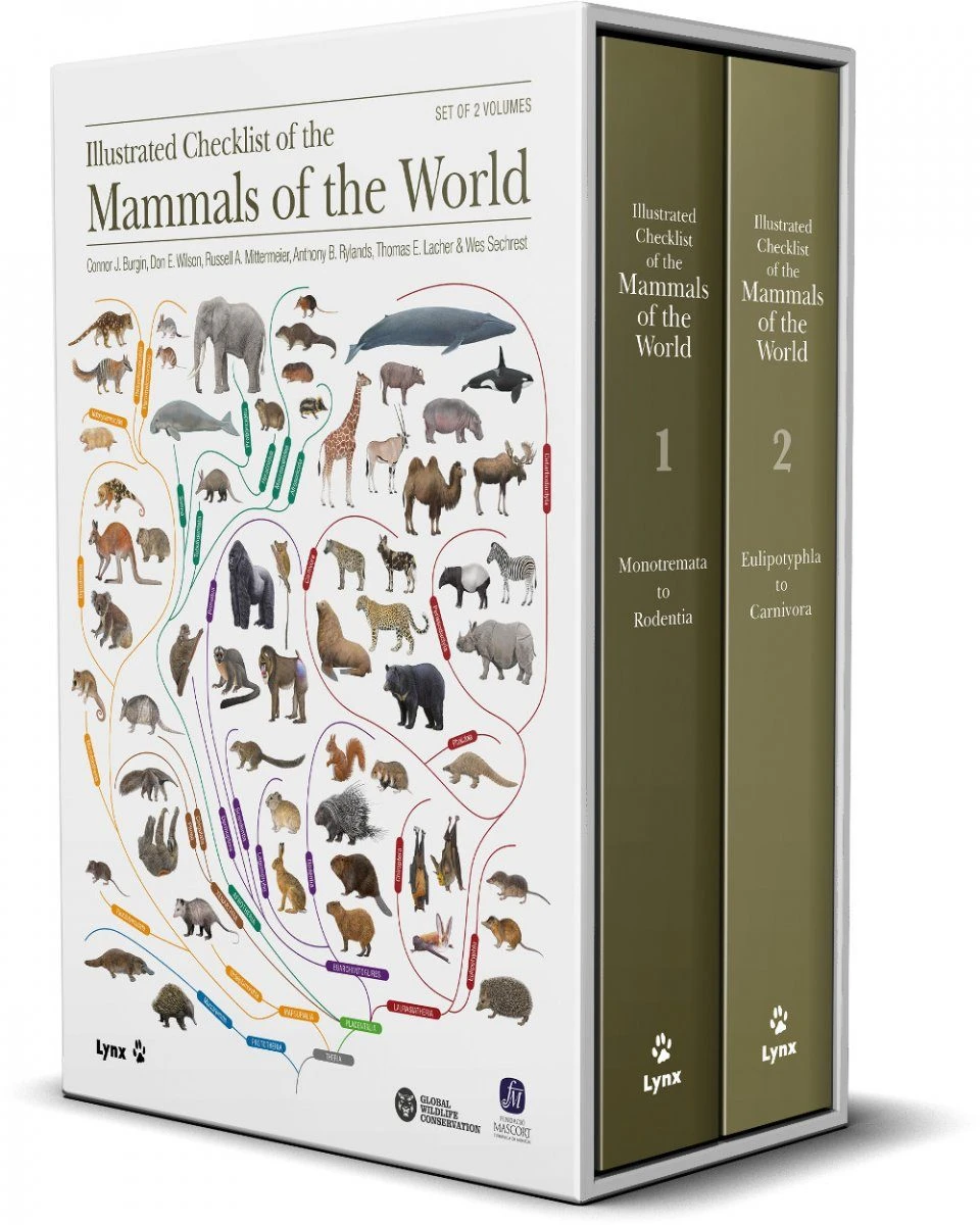 Illustrated Checklist Of The Mammals Of The World (2-Volume Set) 19 Illustrated Checklist Of The Mammals Of The World (2-Volume Set) - Image 17