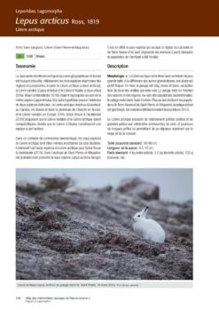 Atlas Des Mammifères Sauvages De France, Volume 2: Ongulés Et Lagomorphes [Atlas Of Wild Mammals Of France, Volume 2: Ungulates And Lagomorphs] -Wildlife Professional Books 252352 09