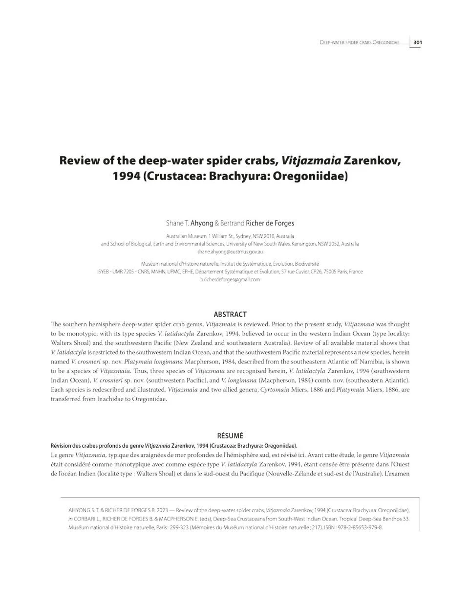 Tropical Deep-Sea Benthos, Volume 33 13 Tropical Deep-Sea Benthos, Volume 33 - Image 11