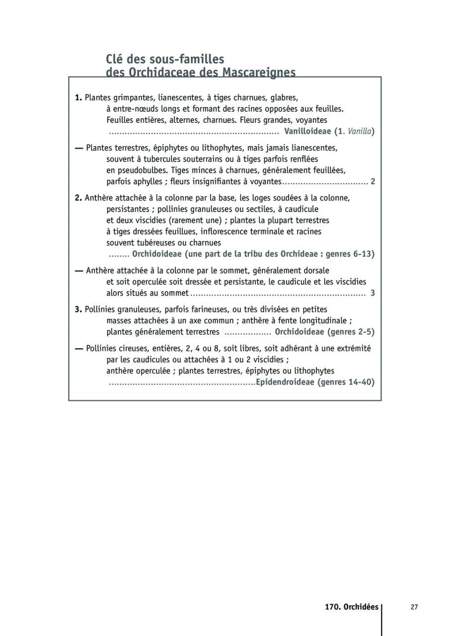Flore Des Mascareignes, Volume 170: Orchidées (2-Volume Set) 4 Flore Des Mascareignes, Volume 170: Orchidées (2-Volume Set) - Image 2