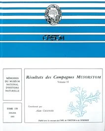 Résultats Des Campagnes MUSORSTOM, Volume 11 [Memoires Du Museum National D'Histoire Naturelle, Volume 158]