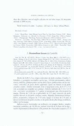 Flore Du Cambodge, Du Laos Et Du Viêtnam, Volume 27 -Wildlife Professional Books 49278 3